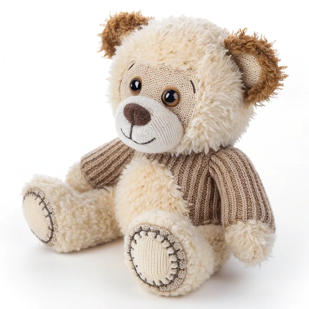 Knitted Bear Toy
