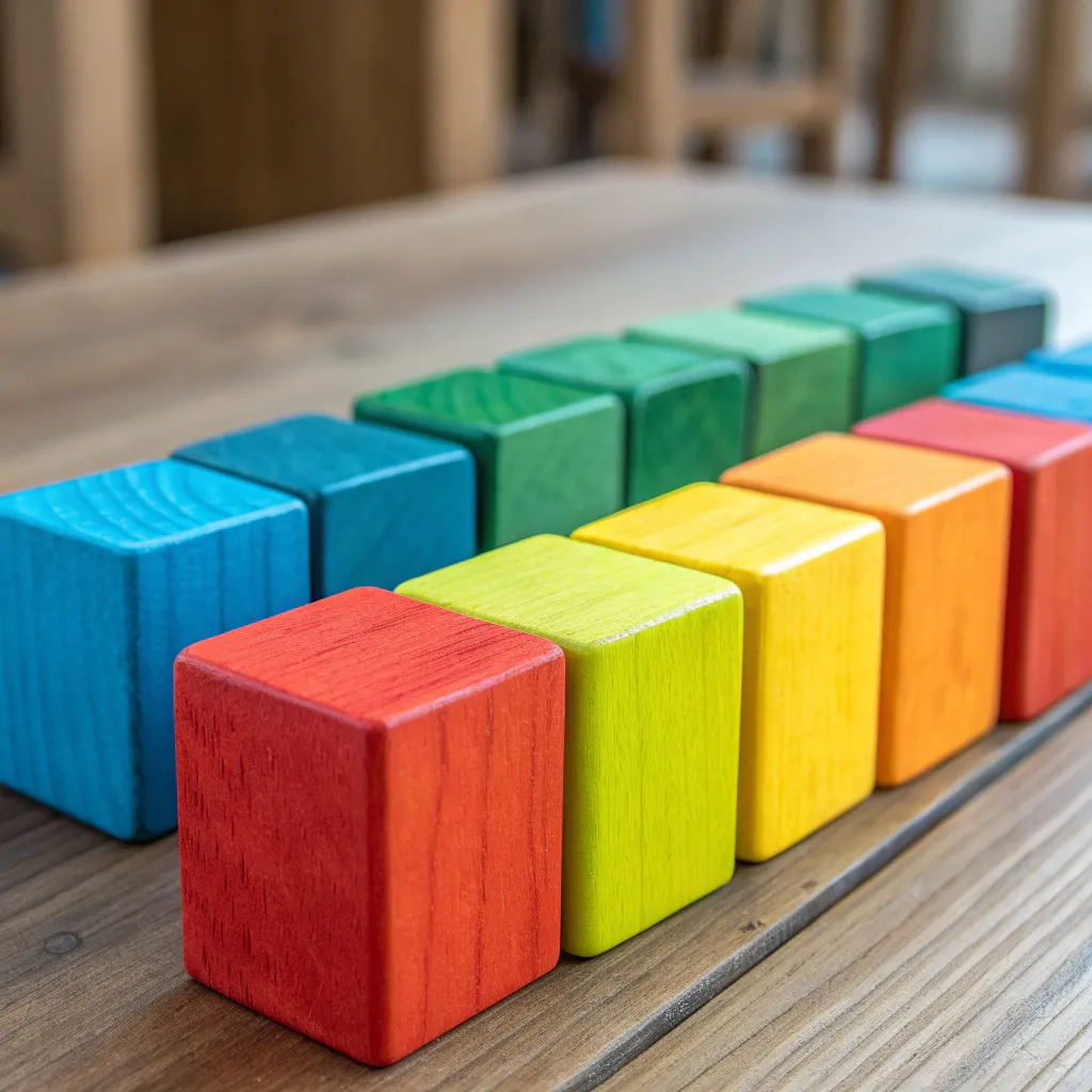 Colorful Wooden Blocks